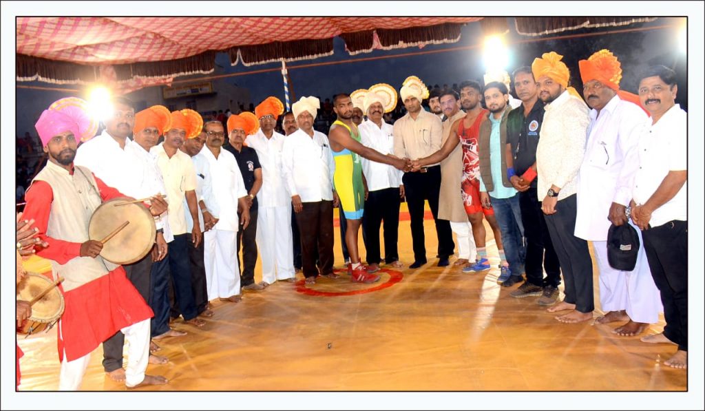 मुरगूड  येथे राज्यस्तरीय कुस्ती स्पर्धांना प्रारंभ