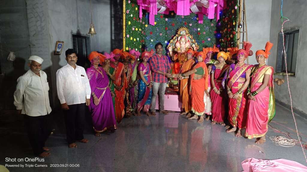 युवा फ्रेंड्स तर्फे झिम्मा फुगडी स्पर्धा