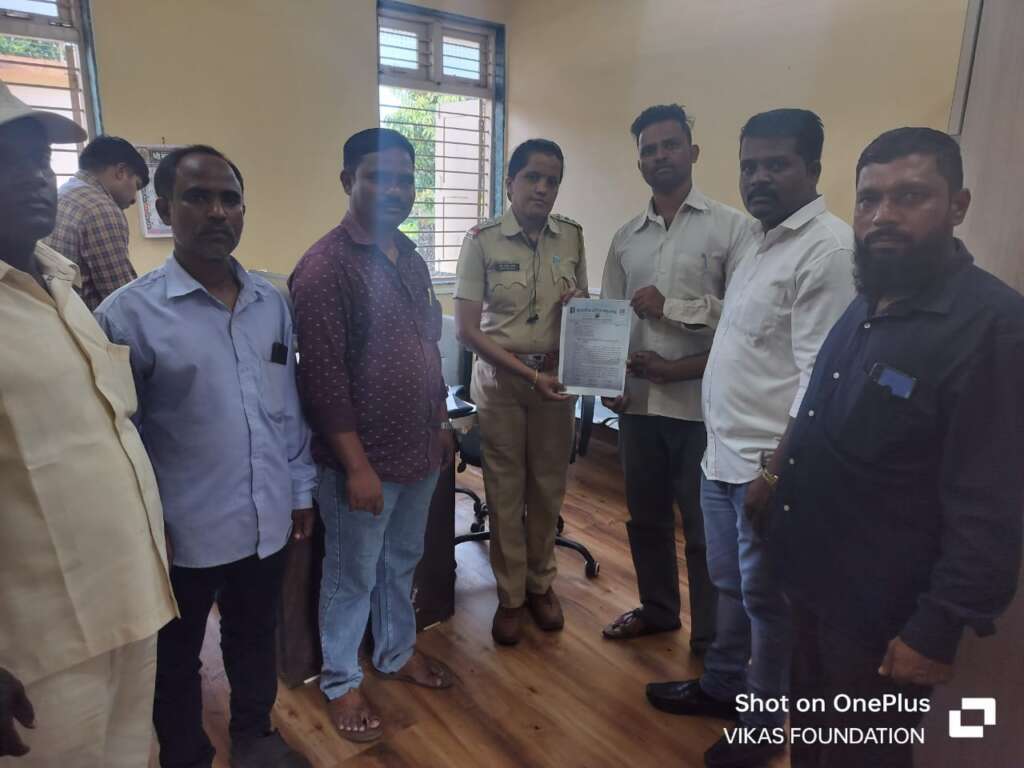 अवैद्य व्यावसाईकांच्यावर मोका कायद्याअंतर्गत कारवाई करावी -भारतीय दलित महासंघ