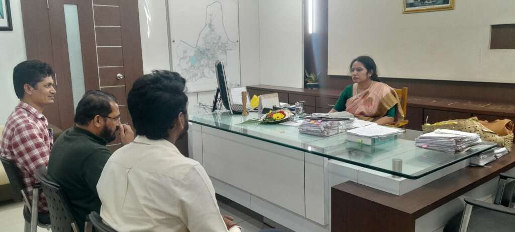 शंभर कोटींच्या रस्त्यांचा दर्जा राखण्यासाठी रस्ते दक्षता समिती स्थापन करा: आप ची आयुक्तांकडे मागणी...