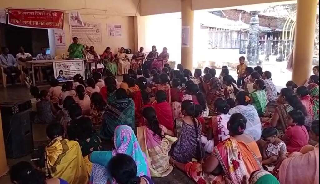अवनि संस्थेचा जागर प्रकल्पाच्या माध्यमातून चिंचवडे गावामध्ये प्रथमच झाला महिला दिन साजरा...