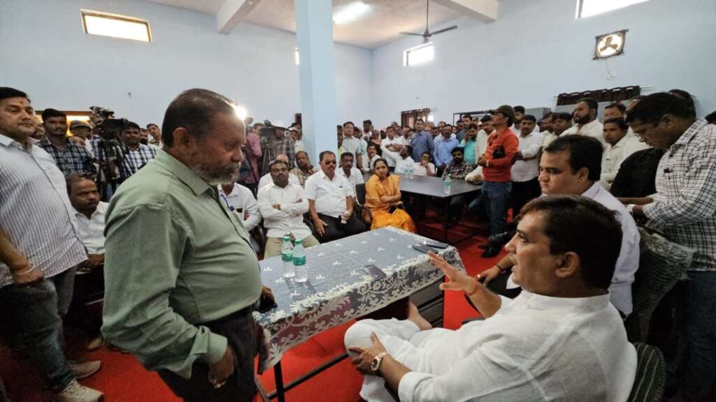 काळम्मावाडी थेट पाईपलाईन योजना पूर्ण क्षमतेने सुरू होण्यासाठी सर्वतोपरी सहकार्य करणार, खासदार धनंजय महाडिक यांची ग्वाही...