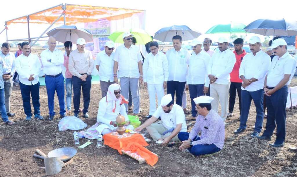 'गोकुळ’च्या सौर ऊर्जा प्रकल्पाचे भूमिपूजन संपन्न..