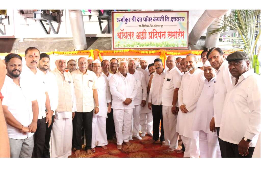 शिरोळ दत्तचे 16 लाख मेट्रिक टन उस गाळपाचे उद्दिष्ट- अध्यक्ष रघुनाथ पाटील