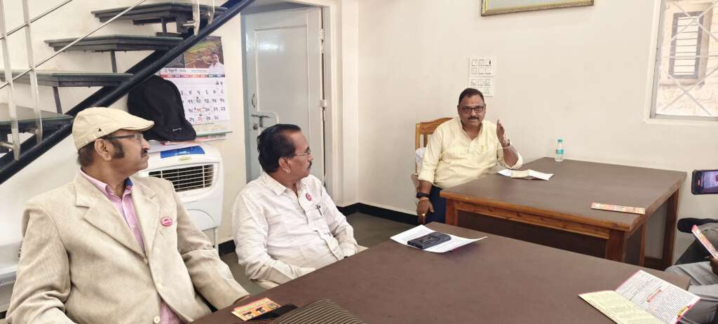 जयसिंगपुरात ८ व ९ रोजी १२ वे अखिल भारतीय शेतकरी साहित्य संमेलन ; आमदार राजेंद्र पाटील यड्रावकर यांची पत्रकार परिषदेत माहिती