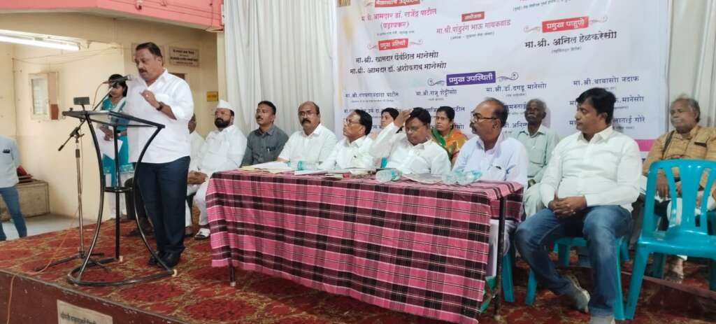 महापुराचे पाणी वळवण्यासाठी राज्य सरकार प्रयत्नशील : आम. राजेंद्र पाटील यड्रावकर