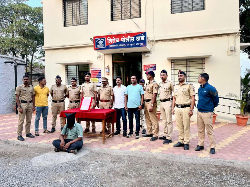 शिरोळ पोलिसांकडून कनवाडच्या चोरीचा गुन्हा उघडकीस ; एकास अटक...दोन दिवसाची पोलीस कोठडी