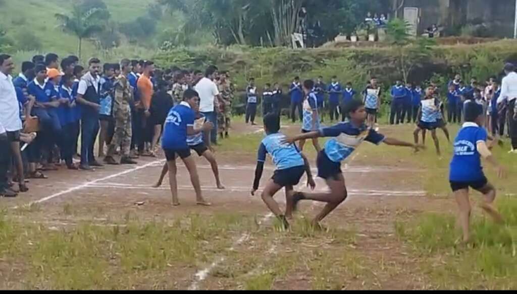 माले येथे जिल्हास्तरीय शालेय आट्यापाट्या स्पर्धा संपन्न...!