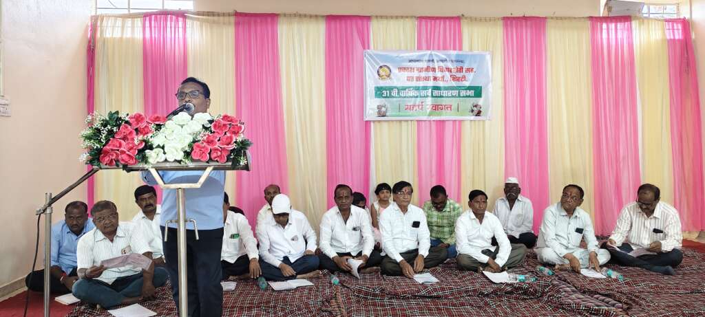 सभासदांच्या विश्वासावरच संस्थेची अल्पावधीत भरारी : चेअरमन पोपट चौगुले ; शिरटी येथे प्रकाश पतसंस्थेची ३१ वी वार्षिक सर्वसाधारण सभा खेळीमेळीत संपन्न