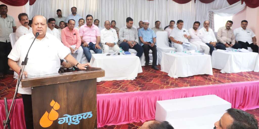 गोकुळ’चे म्हैस दूध उत्पादन वाढवून २५ लाख लिटर संकलनाचा टप्पा गाठणार– मा.नामदार हसन मुश्रीफ