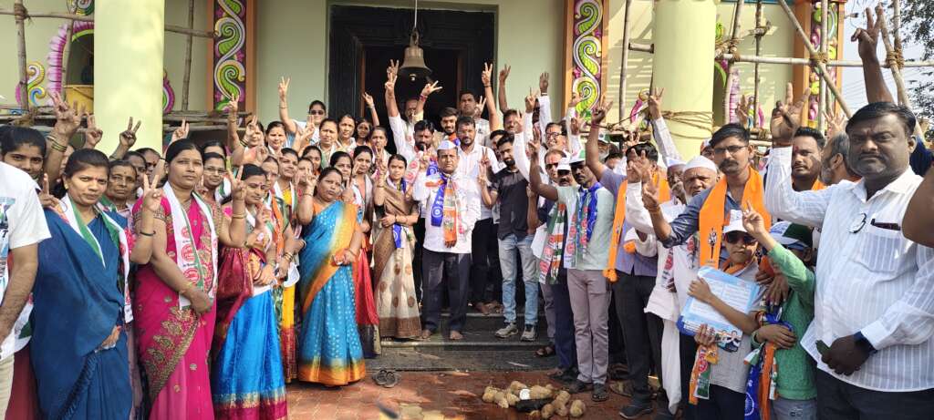 शिरटीमधून आय.आय पटेल आणि राजश्री मनकापुरे यांना भरघोस मताधिक्य देणार : राहुल सूर्यवंशी यांचा निर्धार